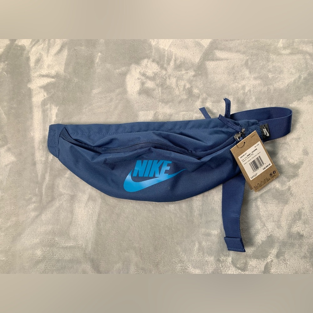 Nike Blue Fabric Pouch